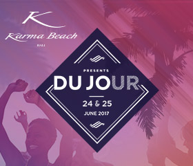 DJ Du Jour at Karma Beach Gili Meno