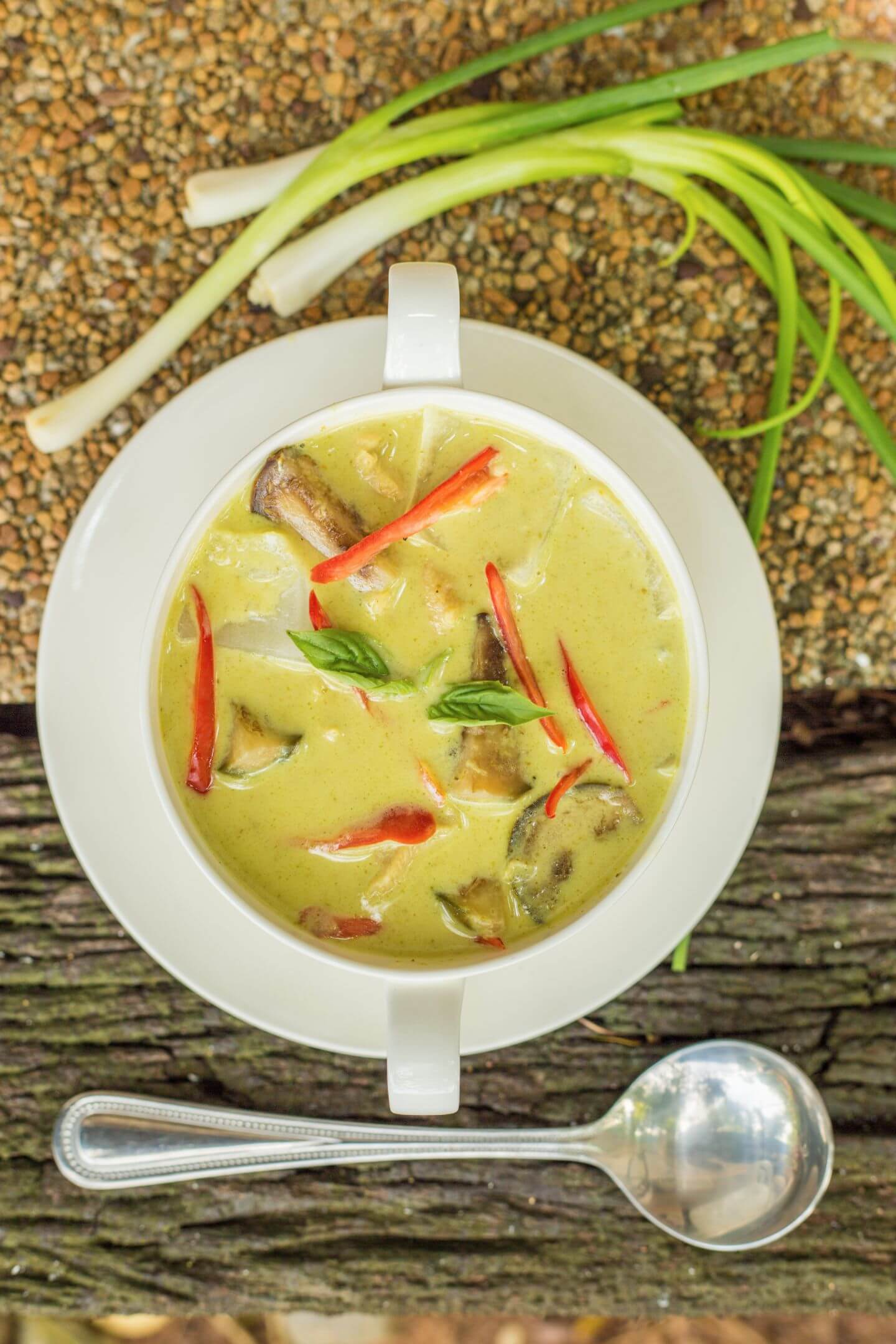 creamy soup of luxury hotel Karma Royal Phuket Cuisine