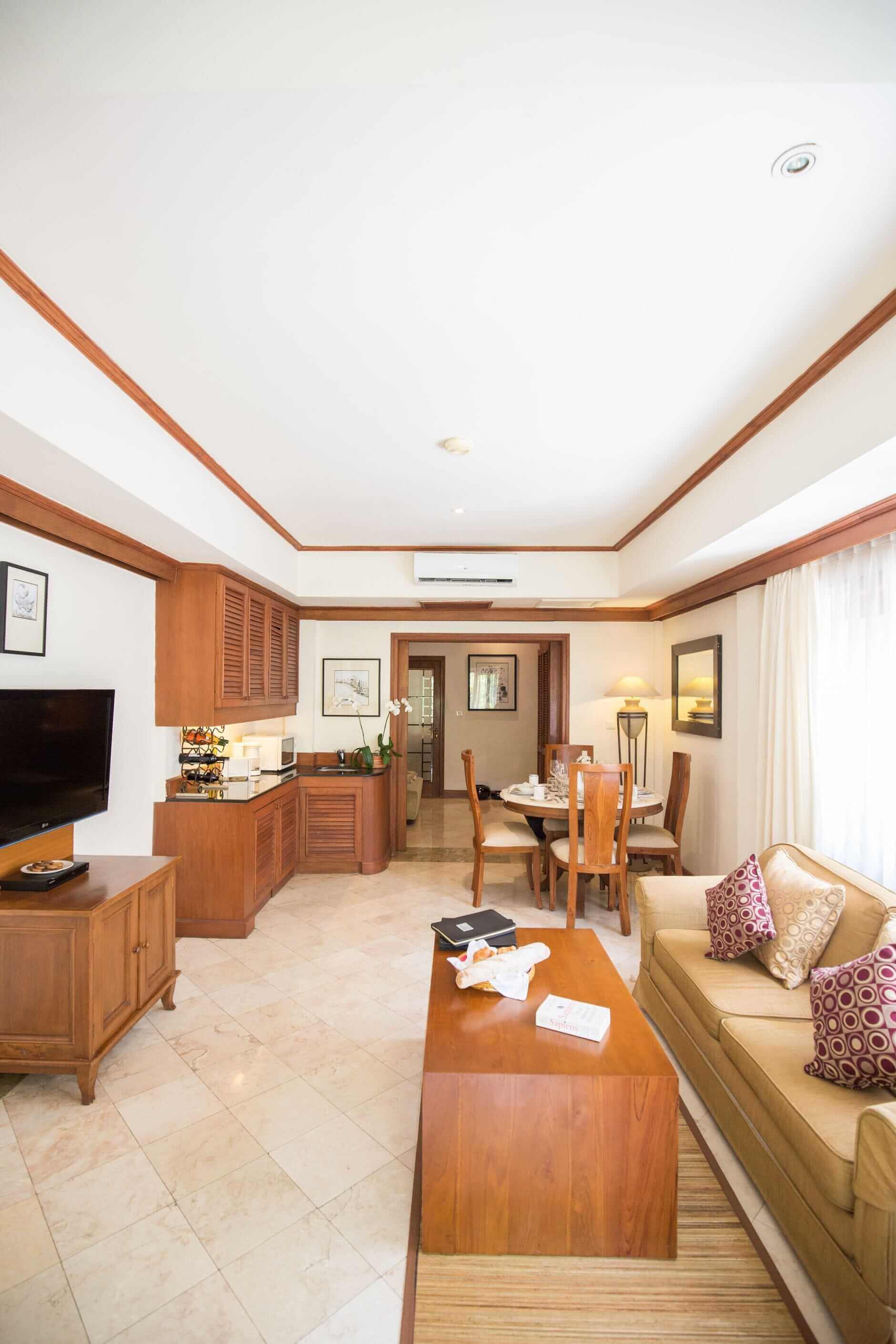 luxury hotel of karma royal jimbaran Apartment Lounge Area