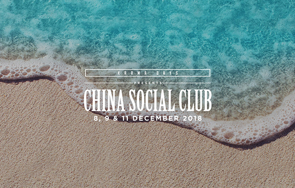 Shanghai sounds: China Social Club plays at Karma Beach Bali, Dec 8-11.