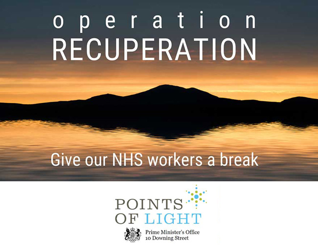​​Operation Recuperation awarded a ‘Points of Light’ by Boris Johnson