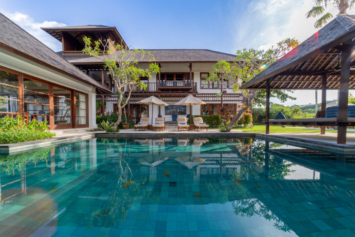 Karma Jimbaran Four Bedroom Valley View Superior Pool Villa