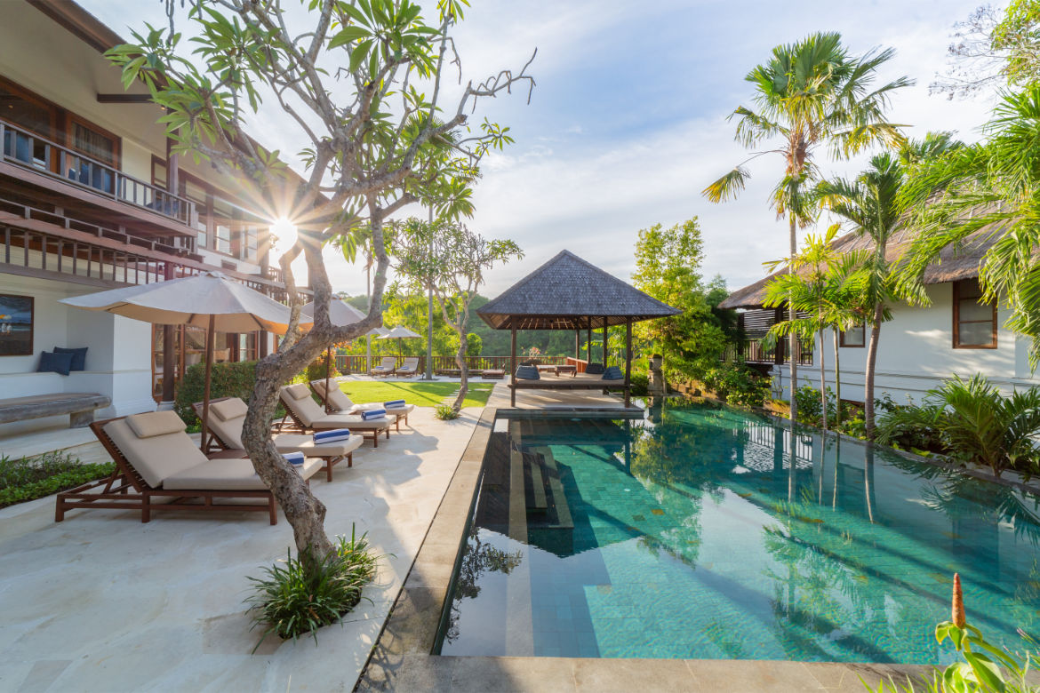 Karma Jimbaran Four Bedroom Valley View Superior Pool Villa