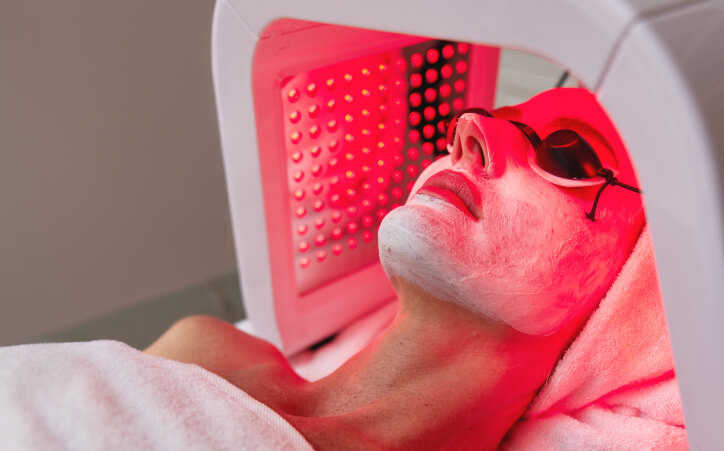 RED LIGHT RADIANCE THERAPY FACIAL
