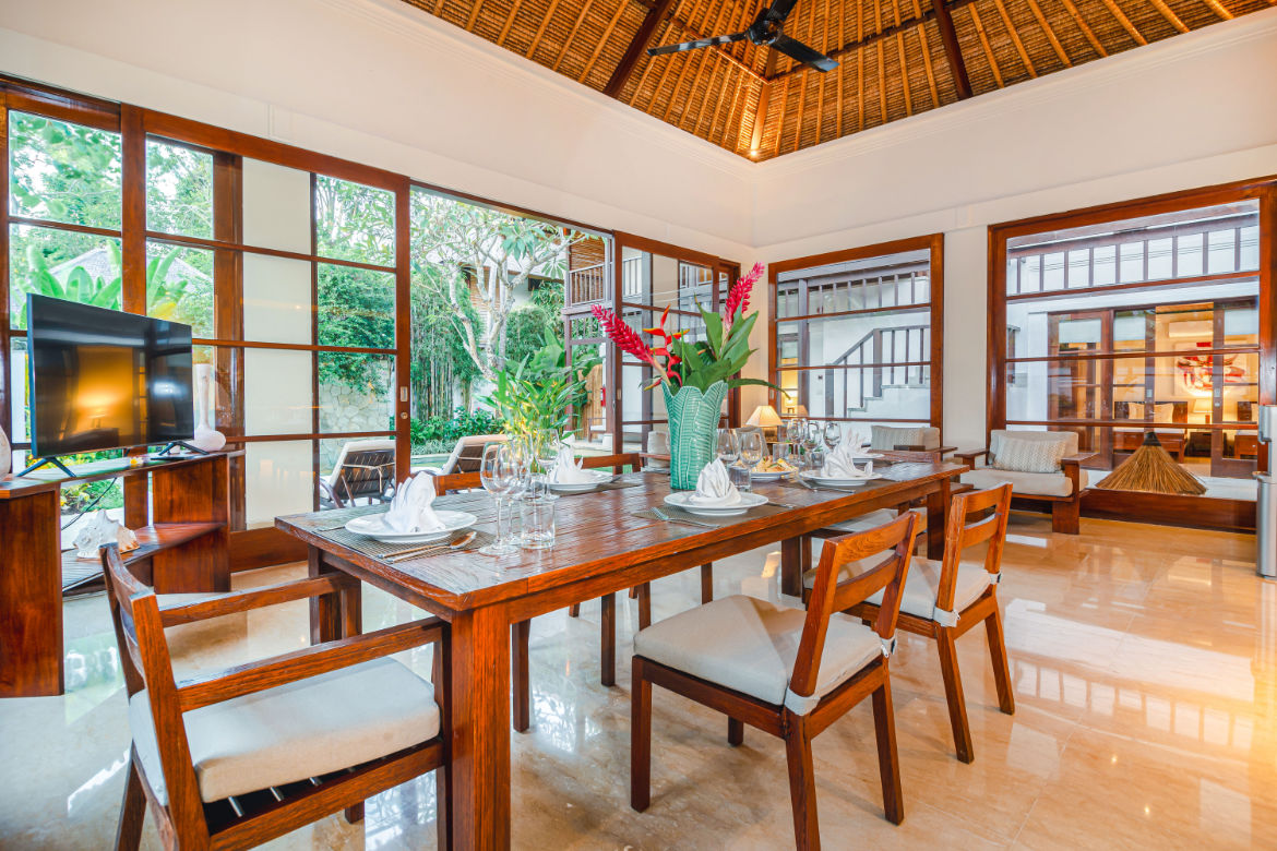 Karma Jimbaran Three Bedroom Garden View Pool Villa