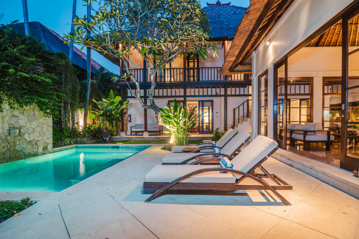 Karma Jimbaran Three Bedroom Garden View Pool Villa