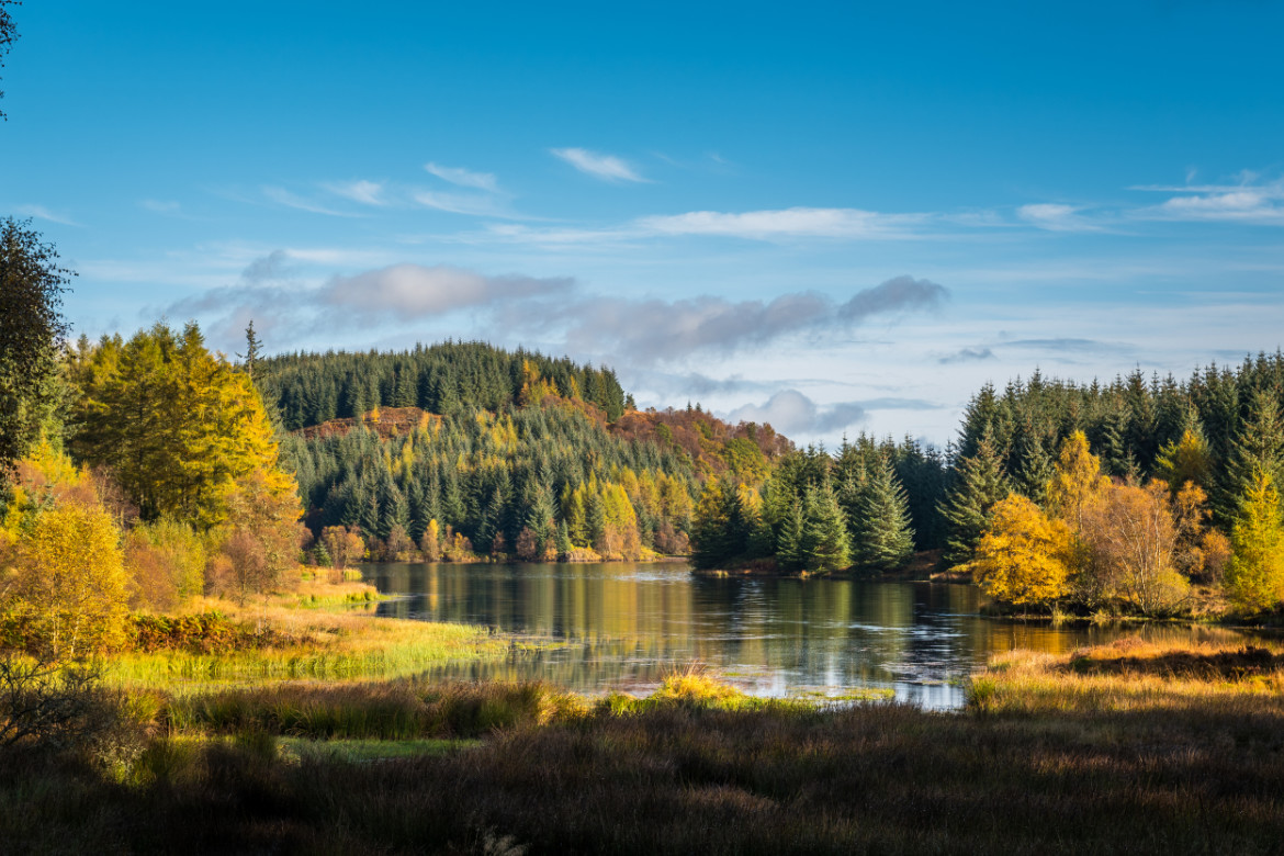 Karma Lake of Menteith Hiking Trails