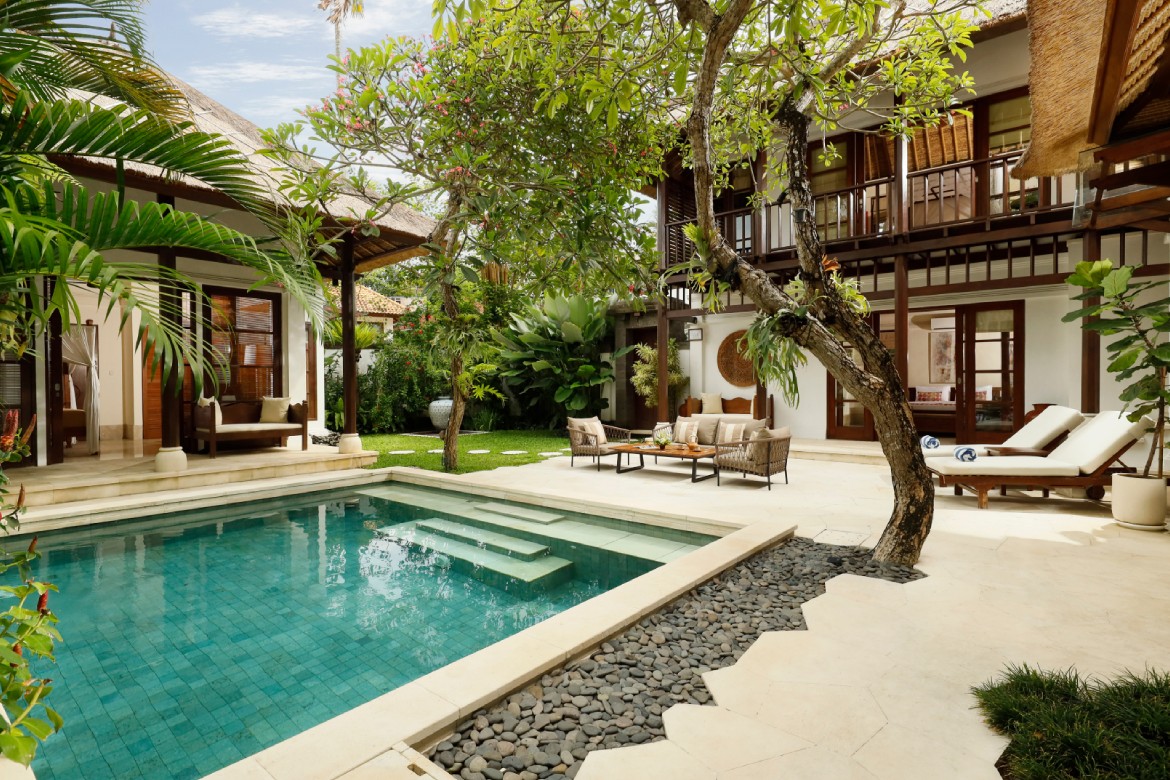 Karma Jimbaran Four Bedroom Garden View Pool Villa