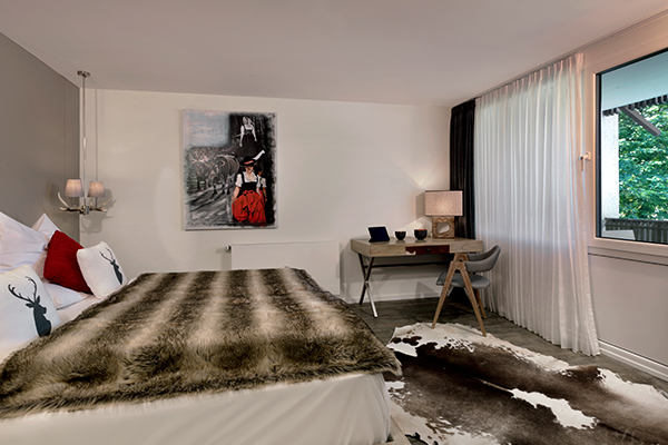 Karma Bavaria Resort Page DE Deluxe Apartment mit einem Schlafzimmer