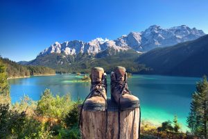 Hiking in the Bavarian Alps, Germany