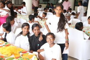 Some of the bright young sparks at the Christel House Camp, 2015