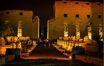 Luxor by night