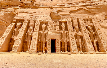 Nubian Village colorful Aswan