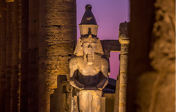 Luxor by night
